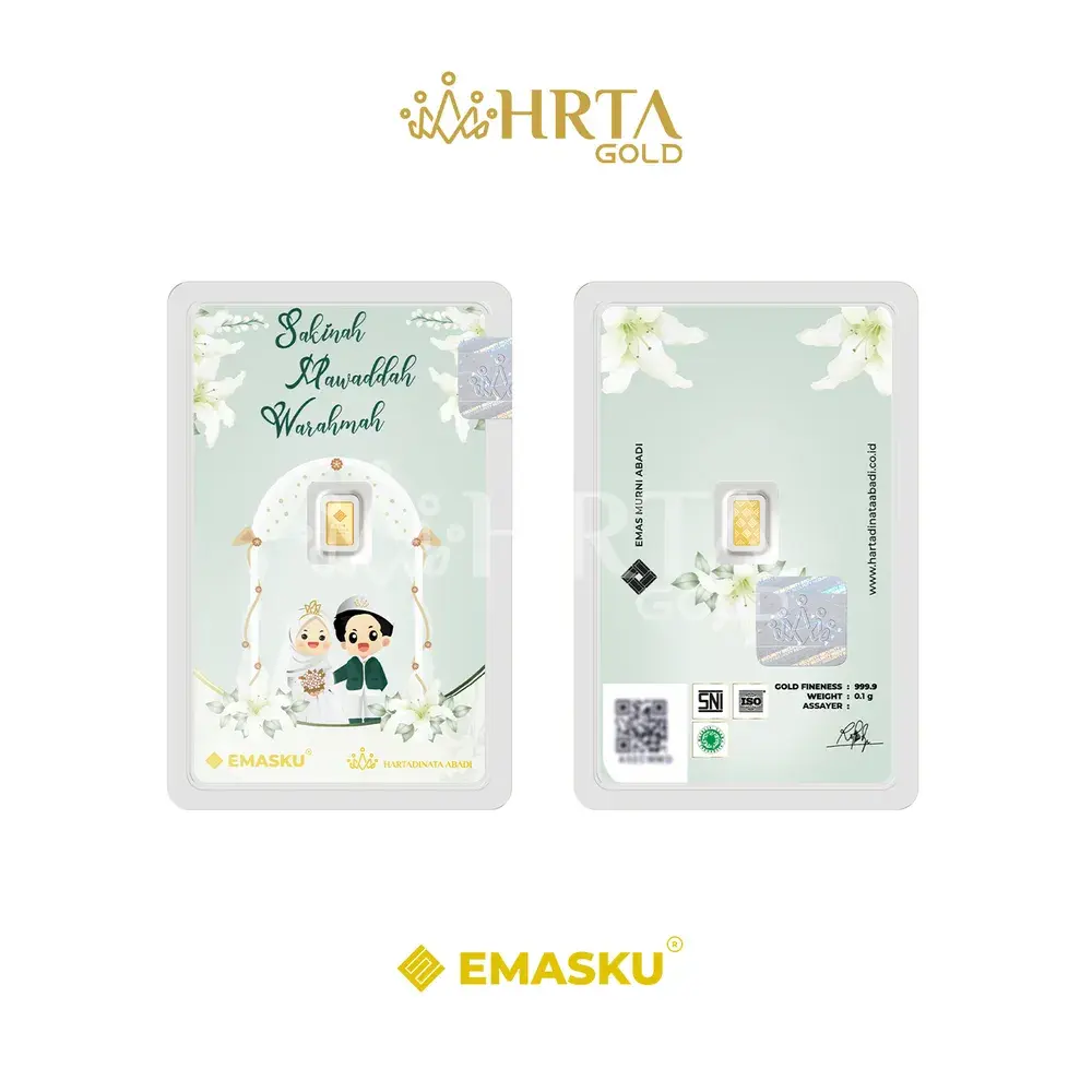 Emasku Moment Happy Wedding Samawa 0.1 gr